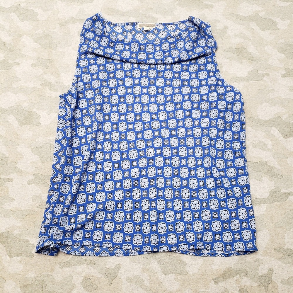 Pleione Tank Top Womens Medium Blue Pullover Sleeveless